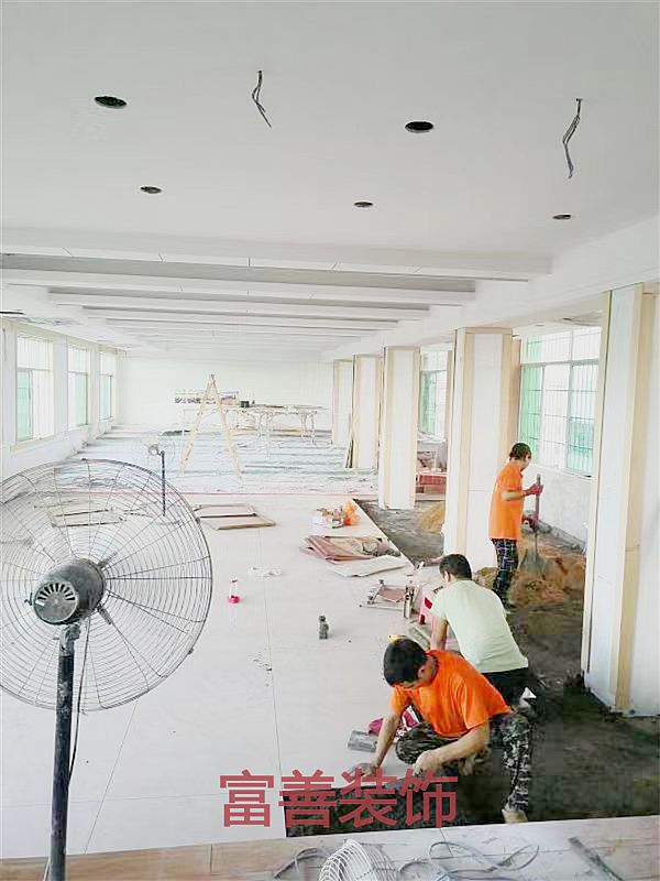 攀丹小學(xué)多功能廳裝修實景圖集