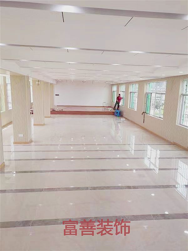 攀丹小學(xué)多功能廳裝修實景圖集