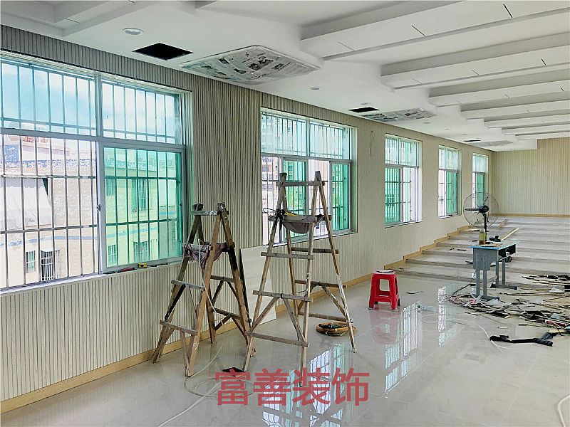 攀丹小學(xué)多功能廳裝修實景圖集