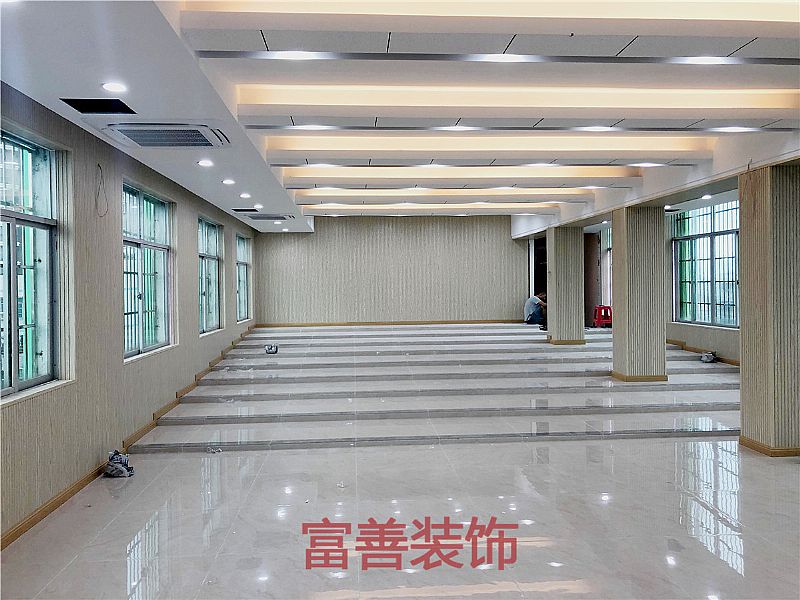 攀丹小學(xué)多功能廳裝修實景圖集