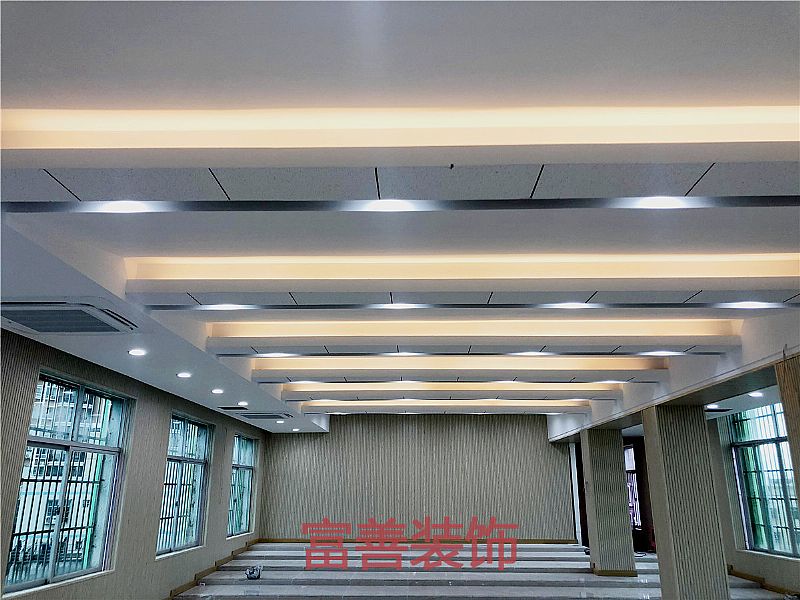 攀丹小學(xué)多功能廳裝修實景圖集